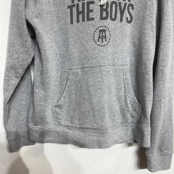 J. America Gray Barstool Sports Hoodie Sweatshirt Sz L - Picture 4 of 11